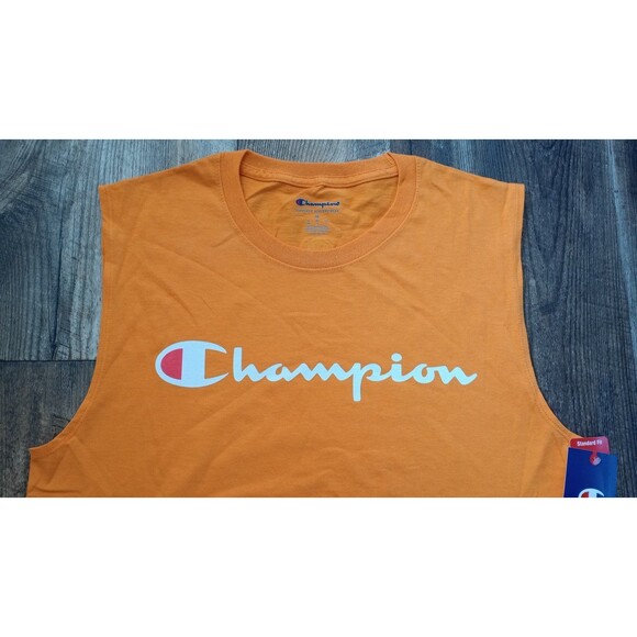 NWT Men's Champion Sleeveless Classic Muscle Tee, Medium - Picture 3 of 7